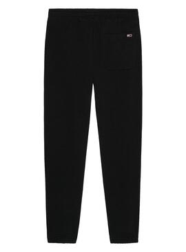 Pantalón Tommy Jeans Signature Negro para Hombre