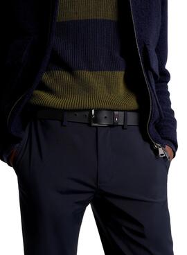 Cinturón Tommy Hilfiger Denton 3,5 Negro Hombre