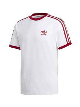 Camiseta Adidas 3 Stripes Blanco para Hombre