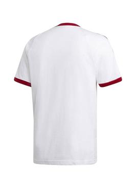 Camiseta Adidas 3 Stripes Blanco para Hombre