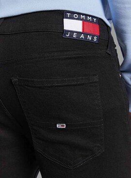 Pantalón Vaquero Tommy Jeans Scanton Negro Hombre