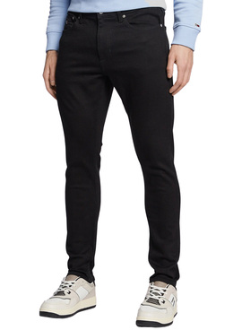 Pantalón Vaquero Tommy Jeans Scanton Negro Hombre