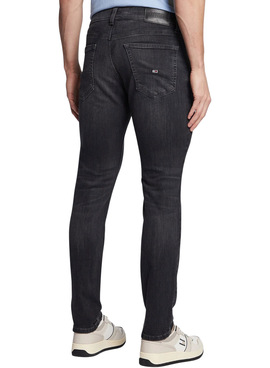 Pantalón Vaquero Tommy Jeans Scanton Slim Negro