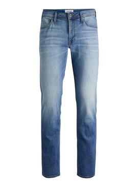 Pantalón Jack And Jones Clark Original Azul Hombre