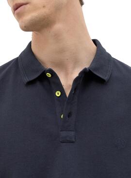 Polo Ecoalf Tano Negro para Hombre