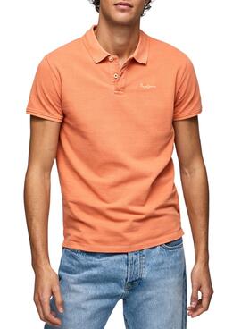 Polo Pepe Jeans Oliver Naranja para Hombre