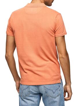 Polo Pepe Jeans Oliver Naranja para Hombre