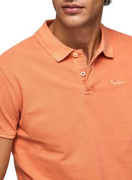 Polo Pepe Jeans Oliver Naranja para Hombre