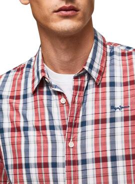 Camisa Pepe Jeans Loick Cuadros para Hombre