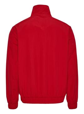 Chaqueta Tommy Jeans Essential Rojo para Hombre