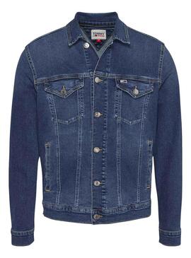 TOMMY HILFIGER: Chaqueta para hombre, Azul Oscuro