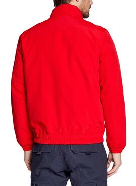 Chaqueta Tommy Jeans Essential Padded Hombre Roja