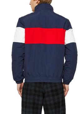 Chaqueta Tommy Jeans Colorblock para Hombre Marina