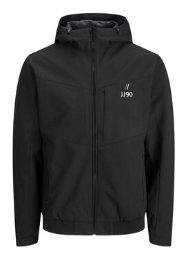 Chaqueta Jack And Jones Snap Negra para Hombre