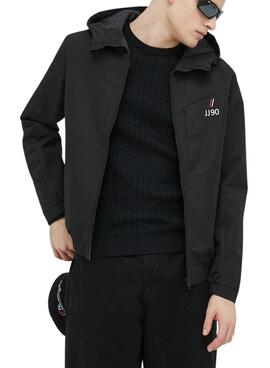 Chaqueta Jack And Jones Snap Negra para Hombre