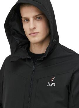 Chaqueta Jack And Jones Snap Negra para Hombre