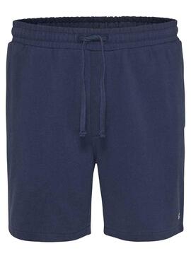 Bermudas Tommy Jeans College Marino para Hombre