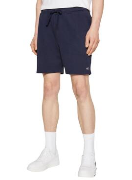 Bermudas Tommy Jeans College Marino para Hombre