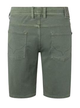 Bermuda Pepe Jeans Jagger Verde para Hombre