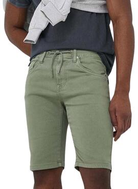 Bermuda Pepe Jeans Jagger Verde para Hombre