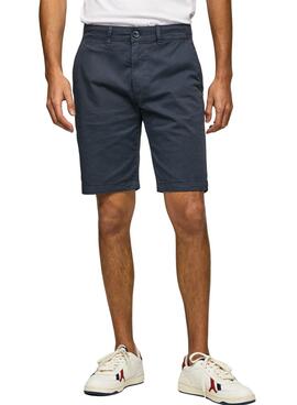 Bermuda Pepe Jeans Mc Queen Marino para Hombre