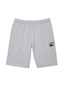 Bermudas Lacoste Sport Gris para Hombre