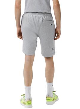 Bermudas Lacoste Sport Gris para Hombre