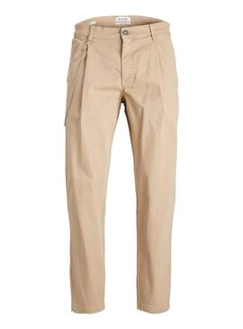 Pantalón Jack and Jones Bill Freddie Beige Hombre