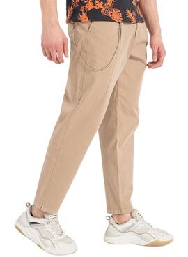 Pantalón Jack and Jones Bill Freddie Beige Hombre