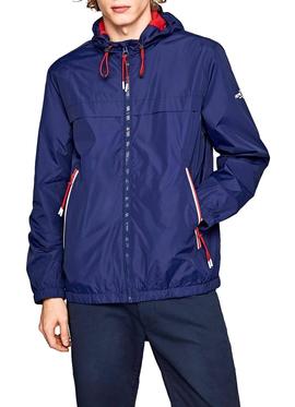 Cortavientos Pepe Jeans Balos Azul Hombre