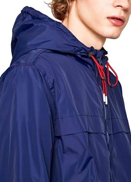 Cortavientos Pepe Jeans Balos Azul Hombre