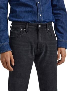 Pantalón Vaquero Pepe Jeans Stanley Negro Hombre