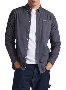 Camisa Pepe Jeans Fabio Gris para Hombre