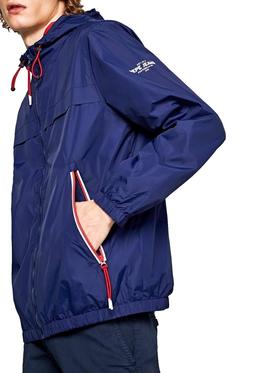 Cortavientos Pepe Jeans Balos Azul Hombre