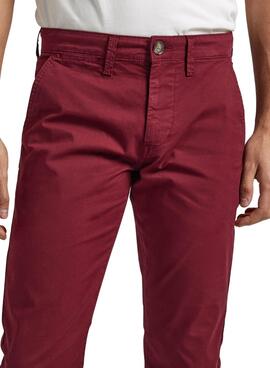 Pantalón Pepe Jeans Charly Rojo para Hombre
