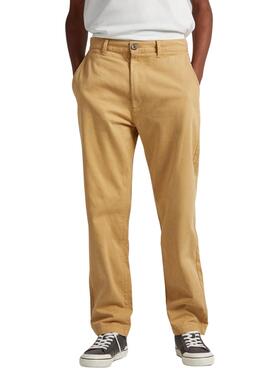 Pantalón Pepe Jeans Nils Chino Amarillo Hombre