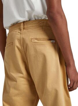 Pantalón Pepe Jeans Nils Chino Amarillo Hombre