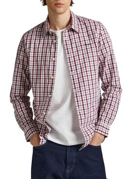 Camisa Pepe Jeans Cunningham Rojo para Hombre