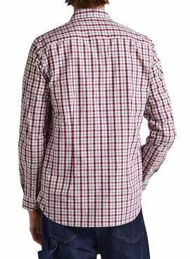 Camisa Pepe Jeans Cunningham Rojo para Hombre