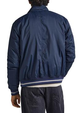 Chaqueta Bomber Pepe Jeans Bon Azul para Hombre