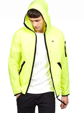 Cazadora G-Star Strett Hooded Amarillo Neon