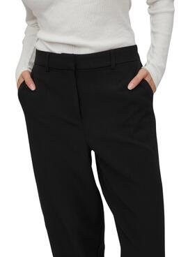 Pantalón Vila Vikamma Negro para Mujer