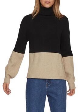 Jersey Vila Viril Blocking Negro para Mujer