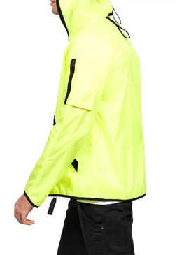 Cazadora G-Star Strett Hooded Amarillo Neon