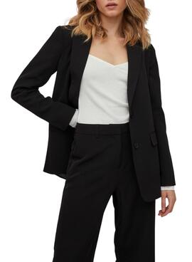 Blazer Vila Vikamma Negro para Mujer