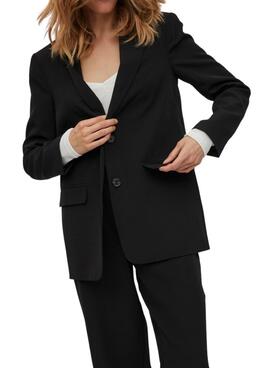 Blazer Vila Vikamma Negro para Mujer