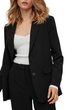 Blazer Vila Vikamma Negro para Mujer