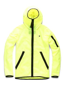 Cazadora G-Star Strett Hooded Amarillo Neon