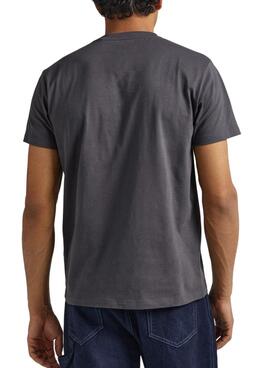 Camiseta Pepe Jeans Wolf Gris para Hombre