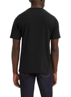 Camiseta Levis Relaxed Fit Negro para Hombre